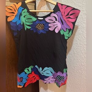 J. Marie Embroidered Top XS